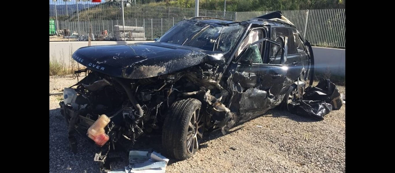 Στη δημοσιότητα βίντεο που δείχνει το αυτοκίνητο του Mr Ζαγόρι μετά το σοβαρό τροχαίο στην Ιόνια Οδό (βίντεο)